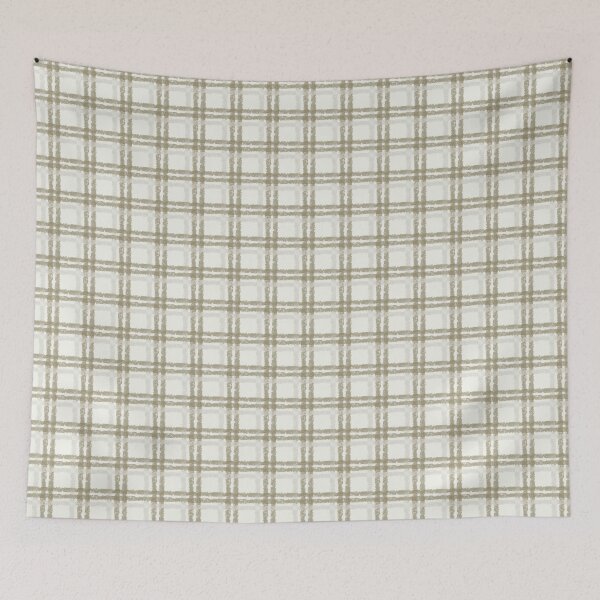 Item preview, Taupe Beige Plaid  designed and sold by Sharon Schwalbe.