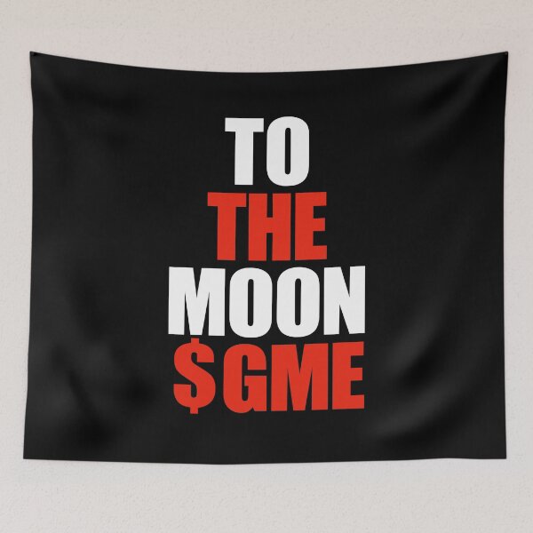 Item preview, GameStop GME To The Moon designed and sold by JackCurtis1991.