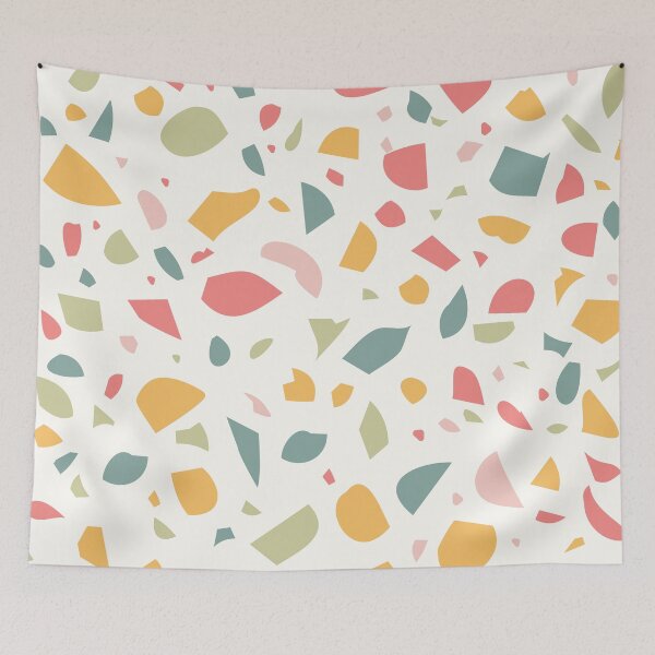 Item preview, Pastel terrazzo pattern designed and sold by TheLemonBox.