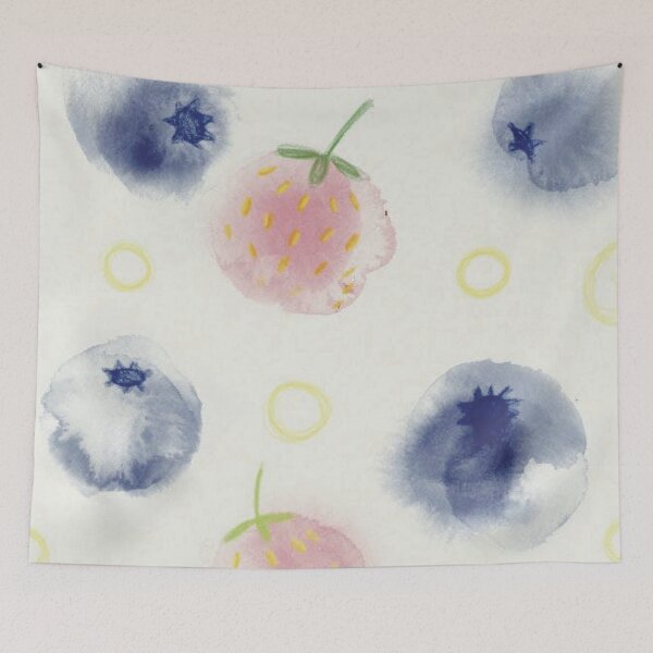 Item preview, Juicy watercolor berries designed and sold by TerraKotta.