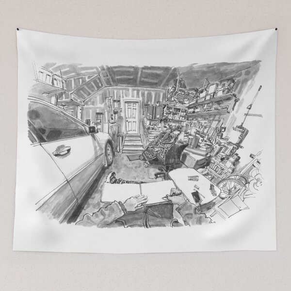 Item preview, In the Garage designed and sold by paulheaston.