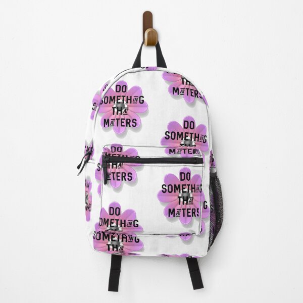 Item preview, Do Something That Matters floral designed and sold by MandalaAndMore.