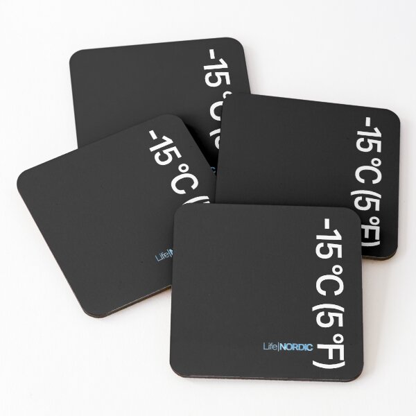 Item preview, Life Nordic - Nordic Life Average Winter Temperature designed and sold by Inc-Solutions.