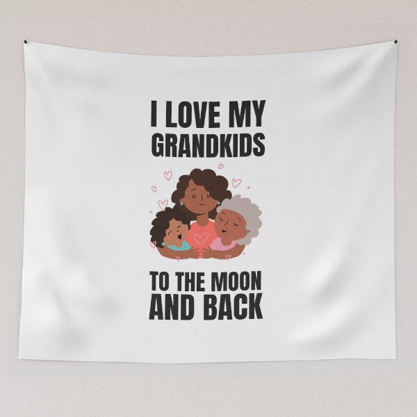 Item preview, AMO A MIS NIETOS HASTA LA LUNA Y DE VUELTA designed and sold by 30-Merch.