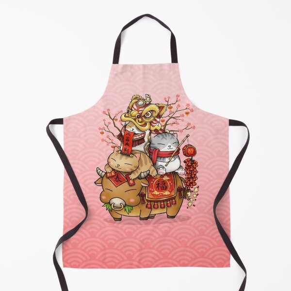 Item preview, Chinese New Year Cats on Ox designed and sold by Takeda-art.