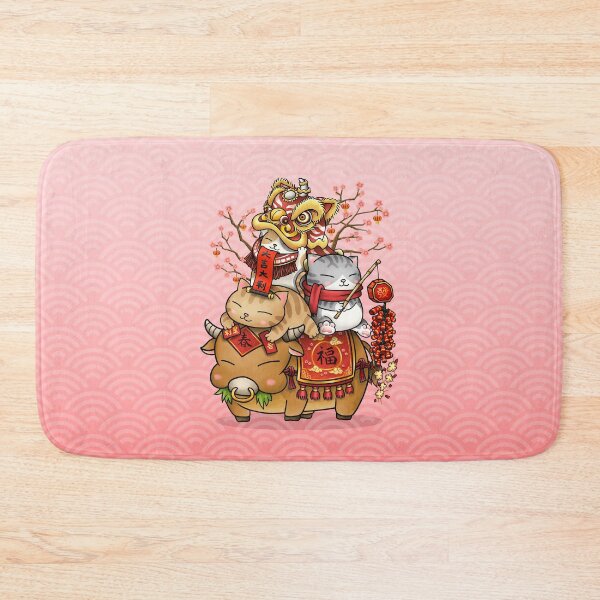 Item preview, Chinese New Year Cats on Ox designed and sold by Takeda-art.