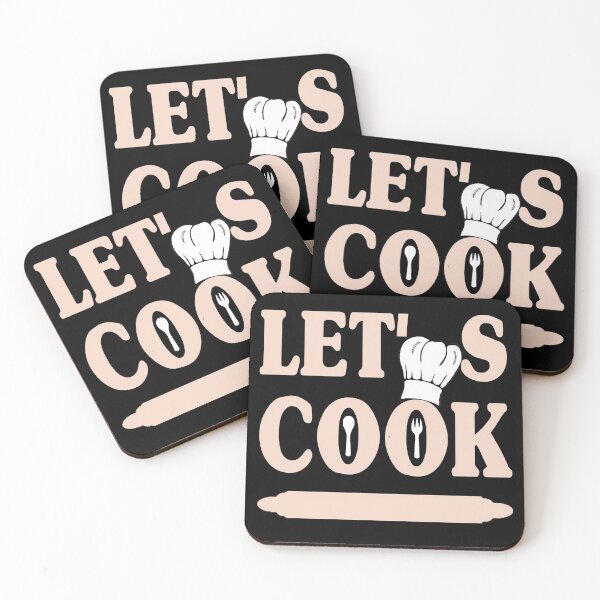 Item preview, Lets Cook Chef s Hat Spoon Fork Funny Tee Shirt designed and sold by SaliDesigner.