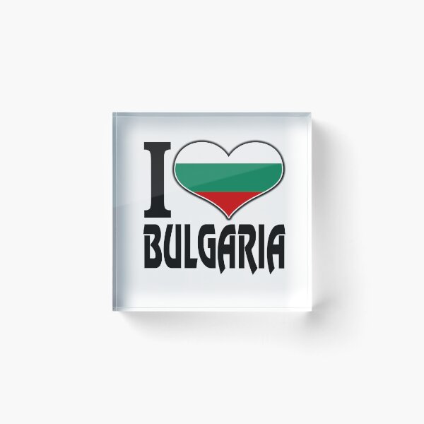 Item preview, I LOVE BULGARIA designed and sold by Printshophub.