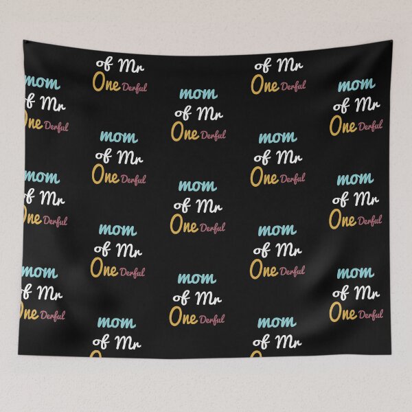 Item preview, mom of mr onederful , Baby 1st Birthday, Best first Birthday gift designed and sold by HananDesign13.