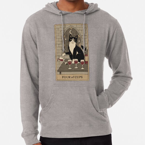 Four of Cups Lightweight Hoodie