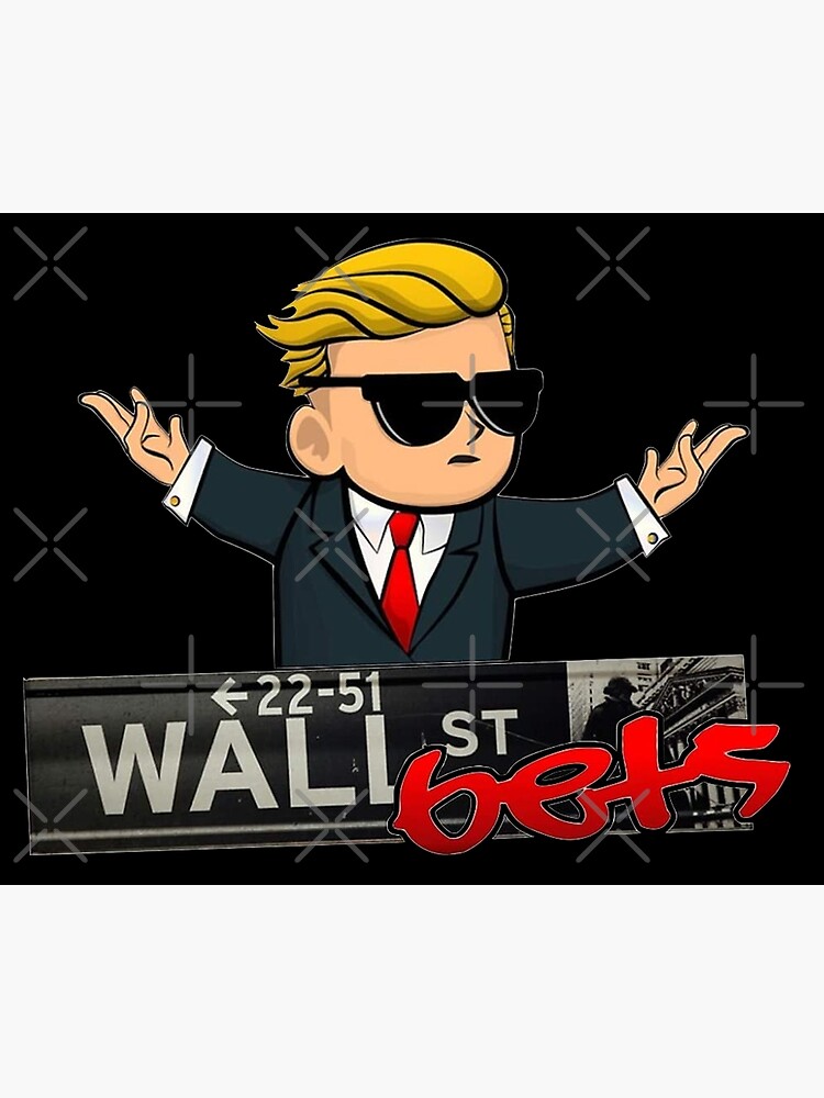 "wallstreetbets wsb reddit" Poster by JackCurtis1991 Redbubble
