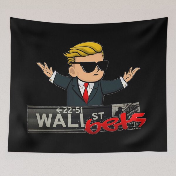 Item preview, wallstreetbets wsb reddit designed and sold by JackCurtis1991.