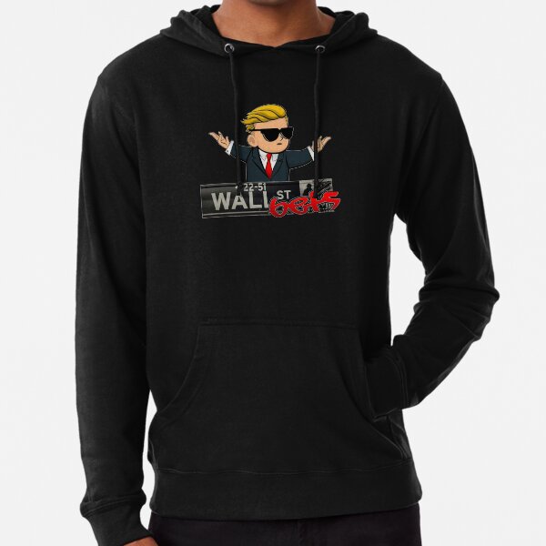 "wallstreetbets wsb reddit" Lightweight Hoodie for Sale by