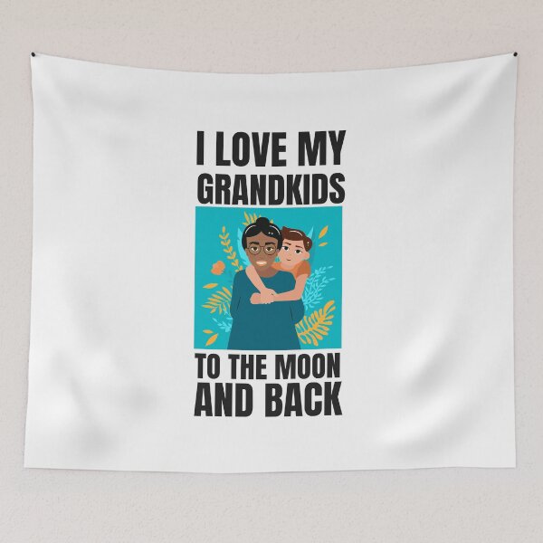 Item preview, AMO A MIS NIETOS HASTA LA LUNA Y DE VUELTA designed and sold by 30-Merch.