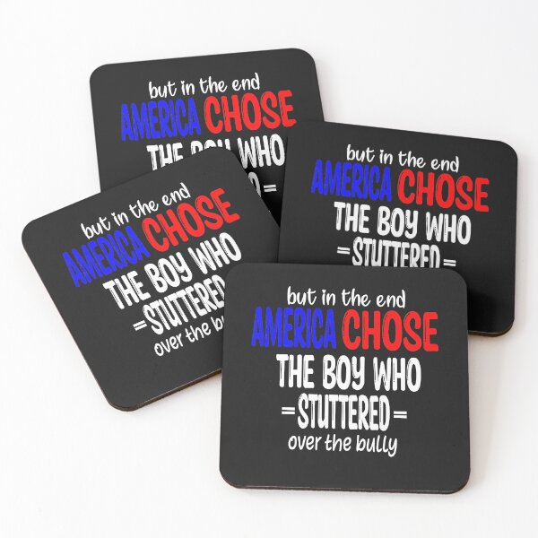 Item preview, But in the end... America chose the boy who stuttered  Classic T-Shirt designed and sold by Mizo Tees.