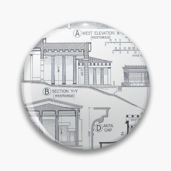 Item preview, Propylea of Ancient Athens designed and sold by ClassicalGreece.