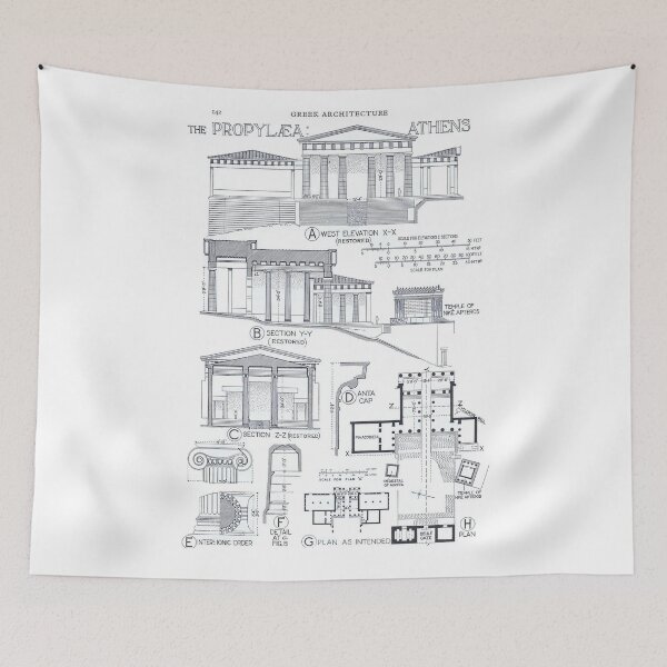 Item preview, Propylea of Ancient Athens designed and sold by ClassicalGreece.