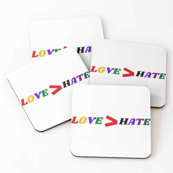 Item preview, Love Is Greater Than Hate designed and sold by Trendy Design.