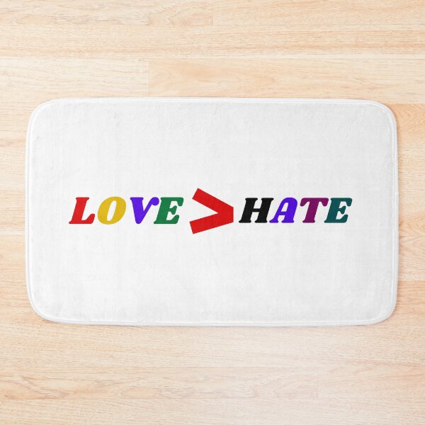Item preview, Love Is Greater Than Hate designed and sold by Trendy Design.