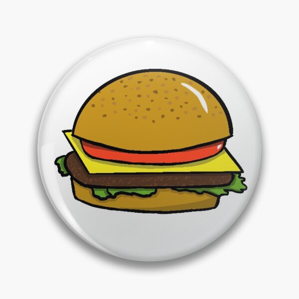 Item preview, Burger bürger borger hamburger design lettuce tomato cheese bread buns designed and sold by tragiciandesign.