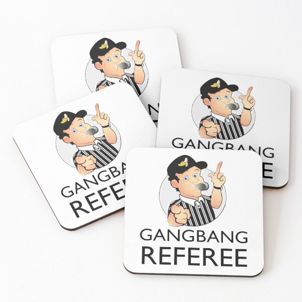 Item preview, Gangbang Referee - Sex Humor  designed and sold by IntersectPhoto.