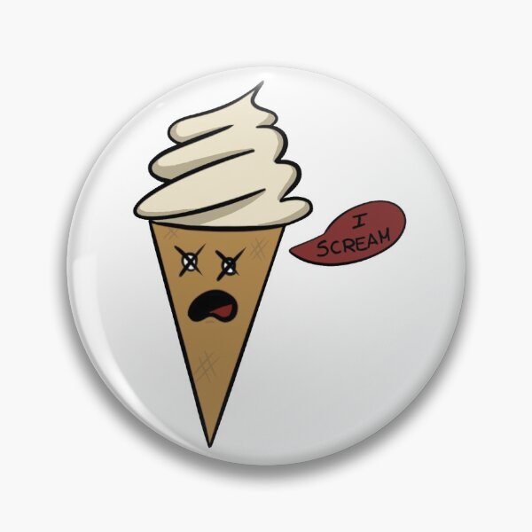 Item preview, Ice cream I scream screaming design funny designed and sold by tragiciandesign.
