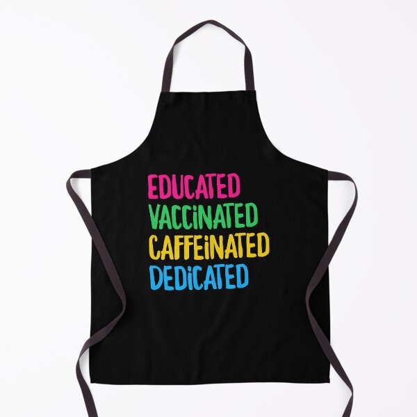 Item preview, Educated Vaccinated Caffeinated Dedicated Shrit Teacher Vaccinated Tshirt designed and sold by aymob.