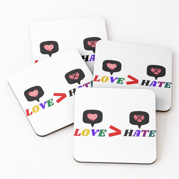 Item preview, Love Is Greater Than Hate designed and sold by Trendy Design.