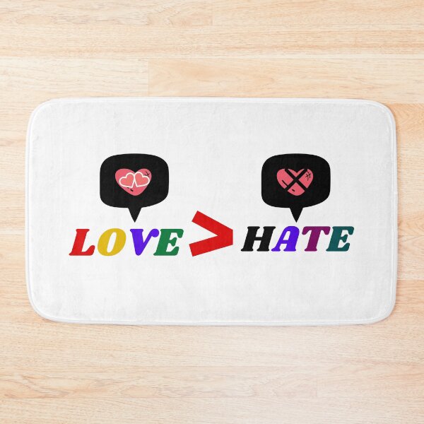Item preview, Love Is Greater Than Hate designed and sold by Trendy Design.