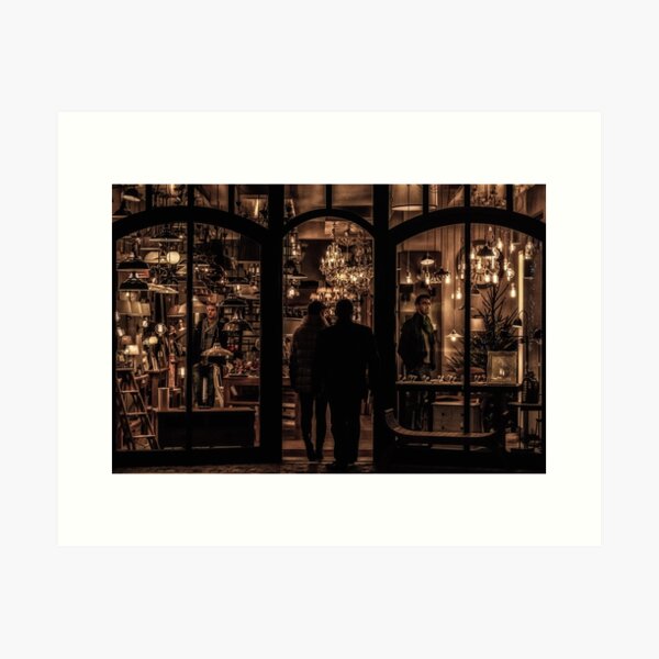 The Light Shop Art Print