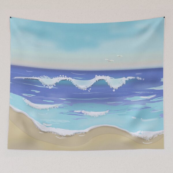 Item preview, Digital sea scape designed and sold by designInk.