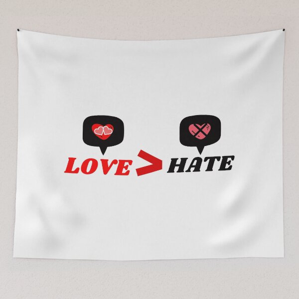 Item preview, Love Is Greater Than Hate designed and sold by Trendy Design.
