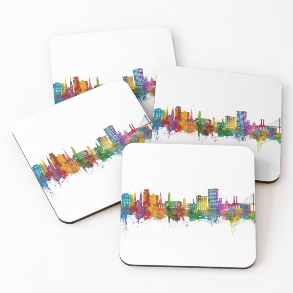 Artikelvorschau, Skyline von Savannah, Georgia entworfen und verkauft von ArtPrints.