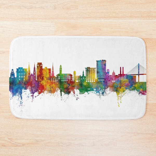 Artikelvorschau, Skyline von Savannah, Georgia entworfen und verkauft von ArtPrints.