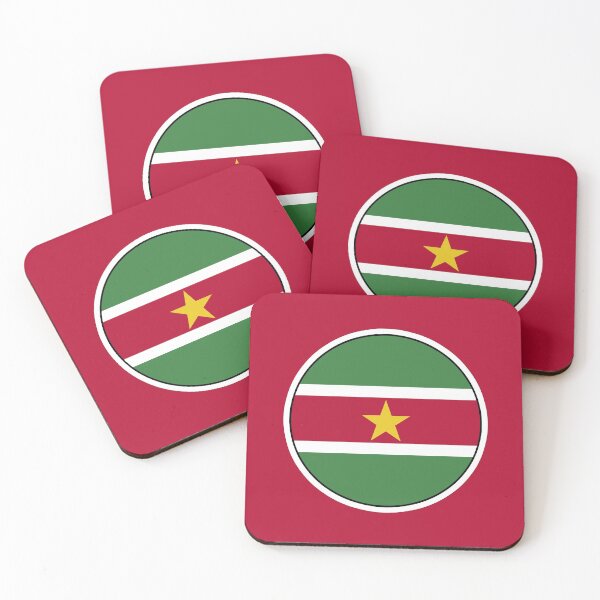Item preview, Suriname Flag Gifts, Masks, Stickers & Products (GF) designed and sold by mpodger.
