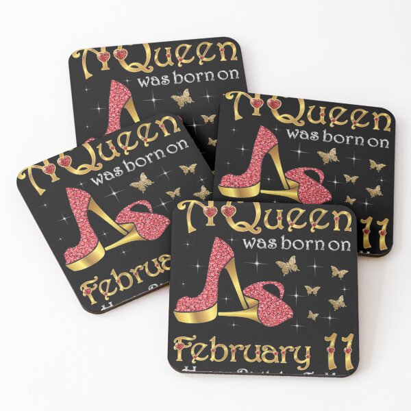Item preview, Womens A Queen Was Born on February 11 11th February Birthday designed and sold by ALISONABBOTTAU.