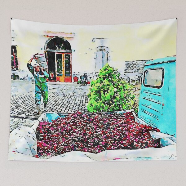 Item preview, Hortus Conclusus: pomace with farmer and college designed and sold by Giuseppe Cocco.
