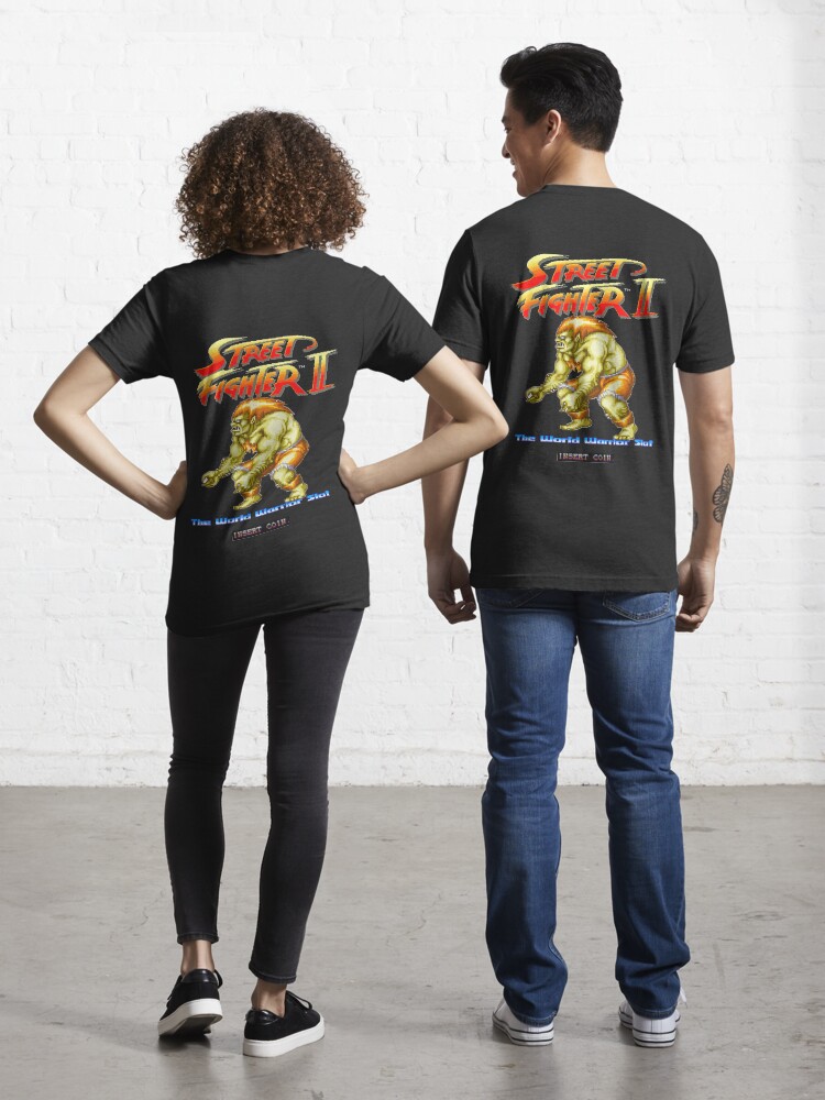 Street Fighter 2 Blanka Mens & Womens Unisex Street Fighter Crew