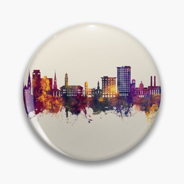 Artikelvorschau, Savannah Georgia Skyline entworfen und verkauft von ArtPrints.