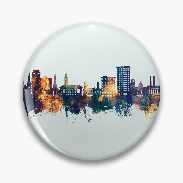 Artikelvorschau, Savannah Georgia Skyline entworfen und verkauft von ArtPrints.