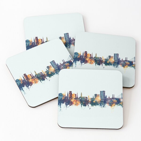 Item preview, Savannah Georgia Skyline designed and sold by ArtPrints.