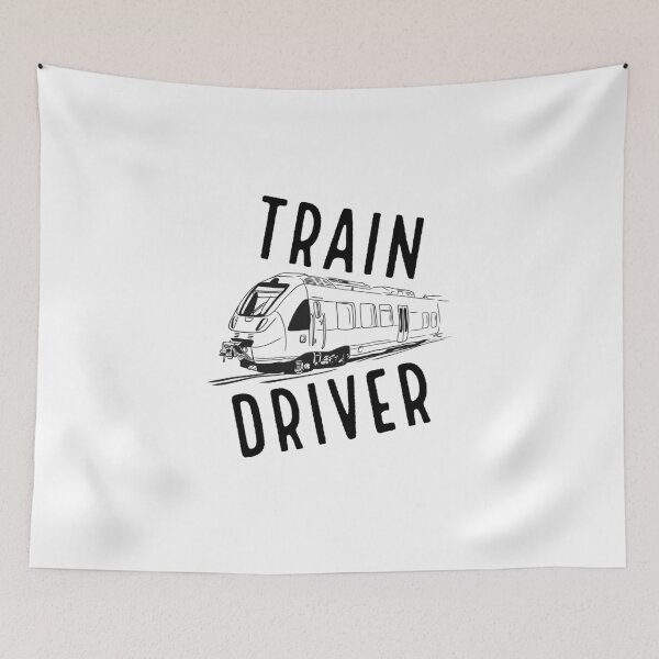 Item preview, Train driver driving best train driver trains love trains  designed and sold by Tropical Blood.