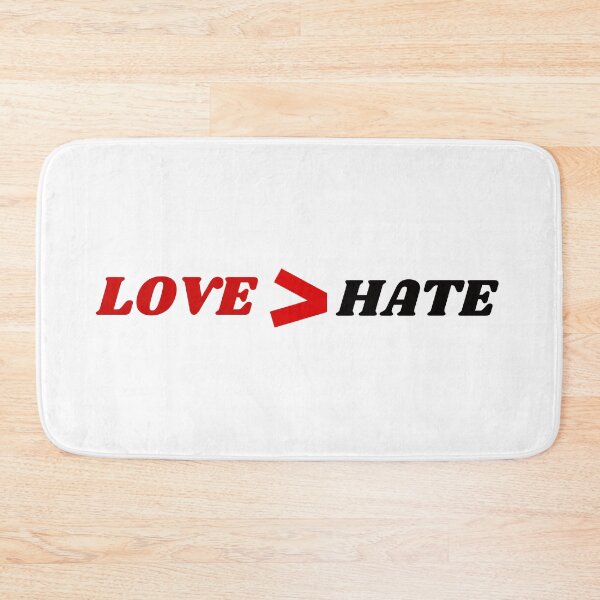 Item preview, Love Is Greater Than Hate designed and sold by Trendy Design.