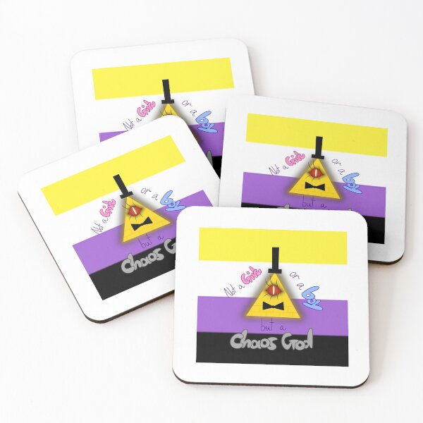 Item preview, Non binary Bill Cipher design designed and sold by AxolotlArtist32.