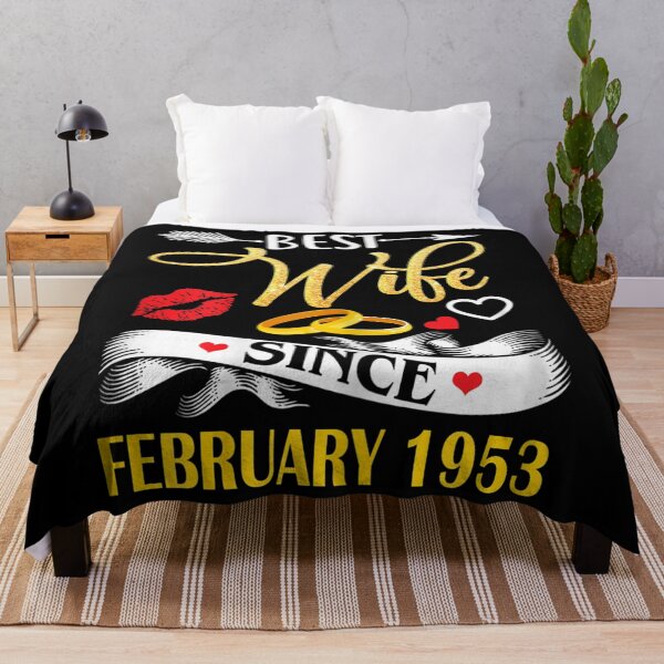 Item preview, Womens 68th Wedding Anniversary s Best Wife Since 1953 designed and sold by ADAMANDREWSAU.