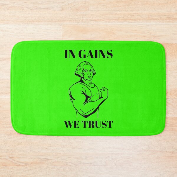 Item preview, In gains we trust designed and sold by GoldmindSet1.