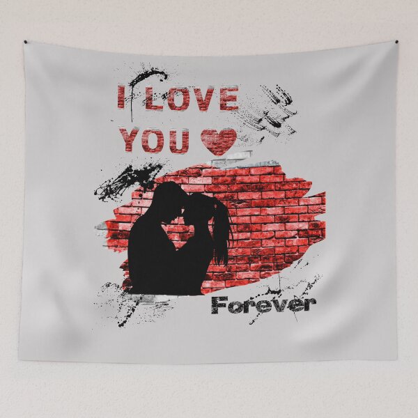 Item preview, I love you forever (urban style) designed and sold by albix81.