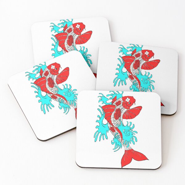Item preview, Japanese Koi Fish Full Color. designed and sold by MXanwar.