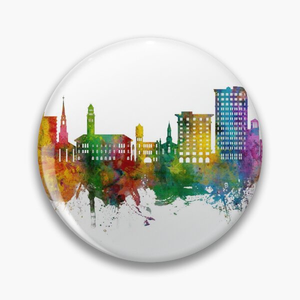Artikelvorschau, Savannah Georgia Skyline entworfen und verkauft von ArtPrints.