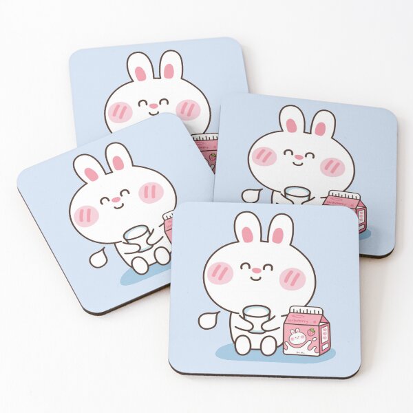Item preview,  Usagi Ichigo Milk - Light Blue designed and sold by kawaiistudio.